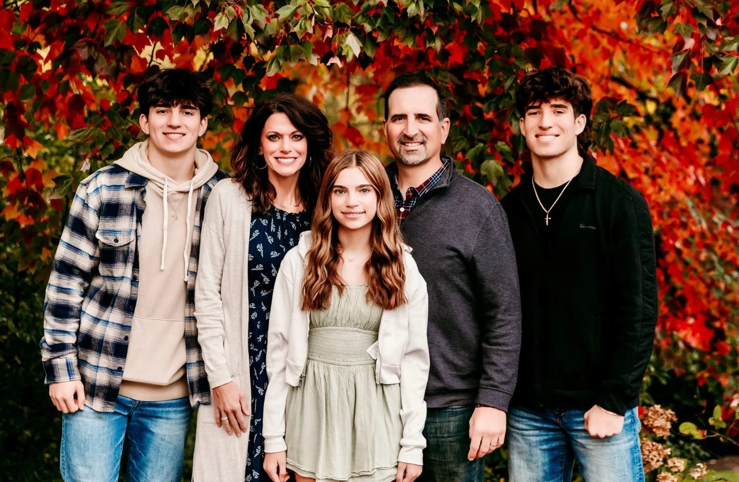 Dr. D'Alesio with his family